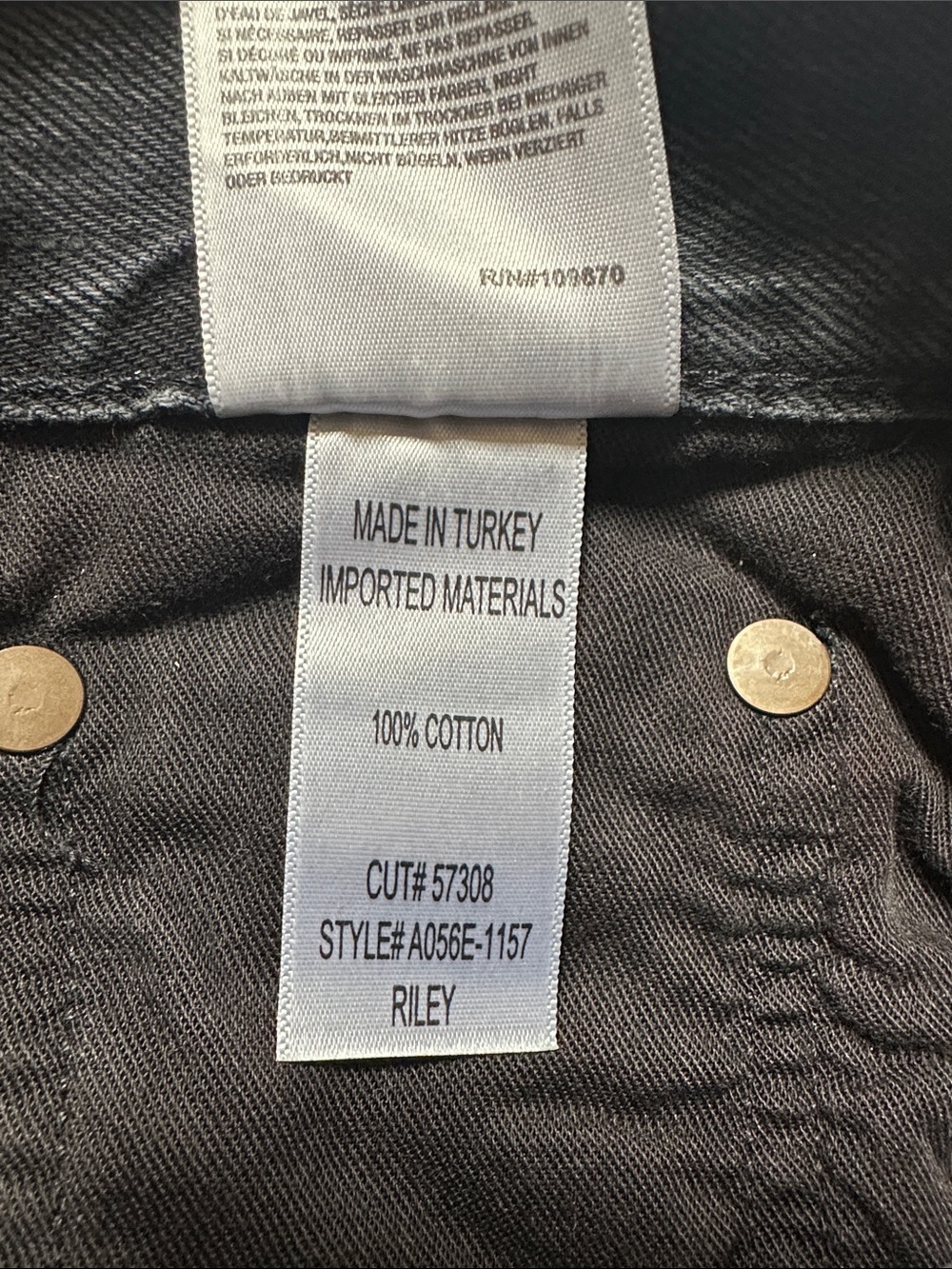 AGOLDE Riley High Rise Straight Jeans - Picture 4 of 4